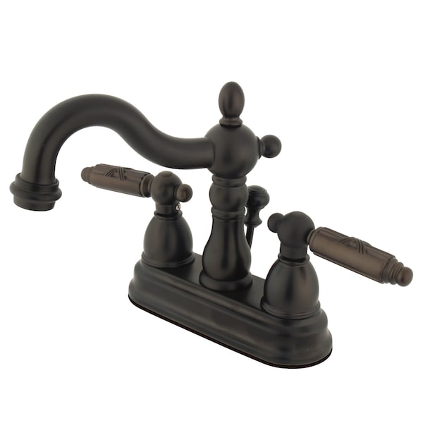 4" Centerset Bathroom Faucet, Oil Rubbed Bronze